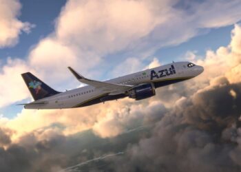 Azul (AZUL4) bate recorde com 23,7 milhões de passageiros em 2025