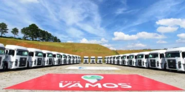 Vamos (VAMO3) cai 6% após lucro recuar 73% no 3T25