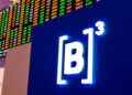 B3 (B3SA3): Lucro sobe 3,5%, para R$ 1,2 bilhão no 3T25